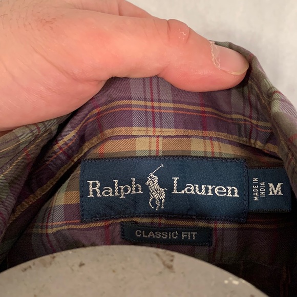 Old school plaid Polo Ralph Lauren - Picture 3 of 3
